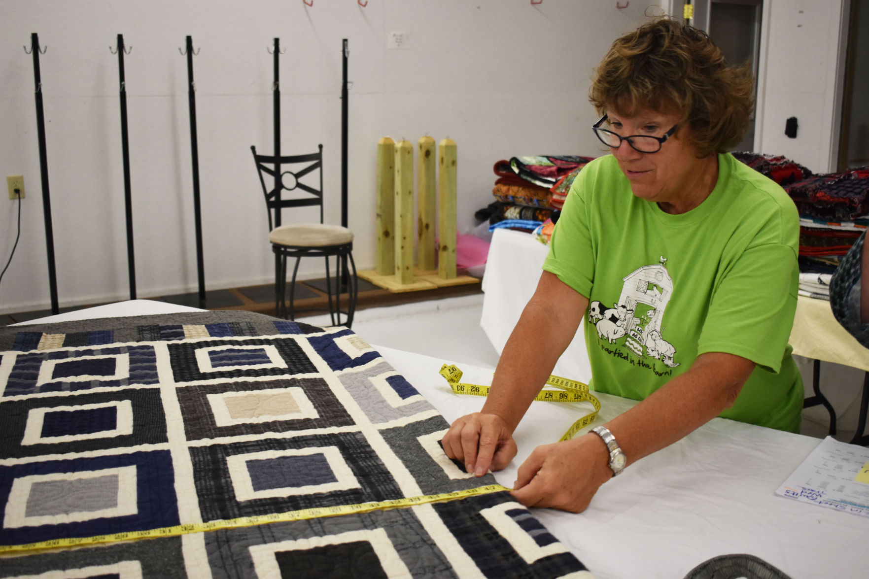 Lodi Fair quilt measurement